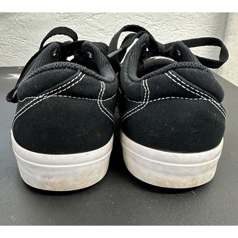 Nike Low Top Size 6Y SB Charge Canvas Contrast Stitching Black White Tennis Shoe - Picture 2 of 6
